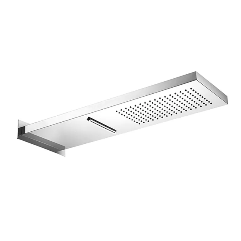 Hotbath Archie AR193 Cascade opbouw wand hoofddouche RVS 316 - RVS Nieuw