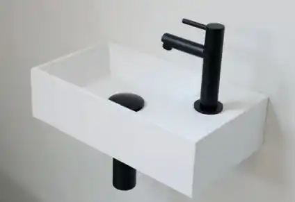 Nu Kopen Ink Versus fonteinpack - rechts - polystone glans wit - toebehoren zwart