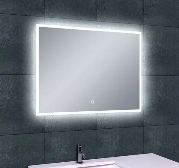 Wiesbaden Quatro spiegel 80x60 cm met rondom indirecte LED verlichting & verwarming Trendy