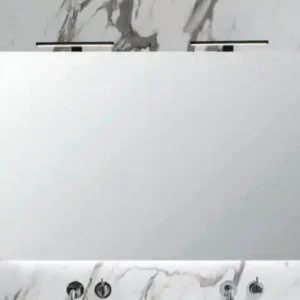 Ink spiegel SP3 160 x 80 cm met LED verlichting boven of onder (omkeerbaar) met sensorschakelaar Actieprijs