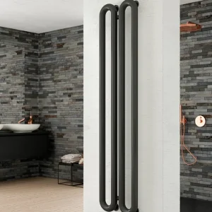 Instamat Tubone V designradiator verticaal 200 x 44 cm (H x L) enkele buis wit Lage Prijs