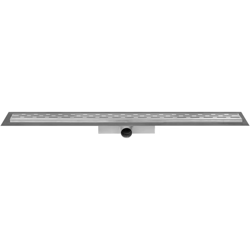 Easydrain Compact 50 douchegoot 80cm - met flens Authentiek