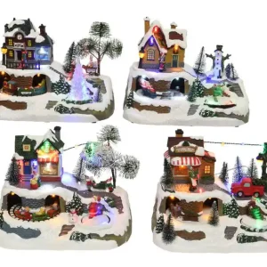 Veilige Betaling LED scenery l16b23h17 cm-14l multi a4 kerstverlichting