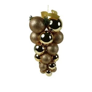 Laatste Kans Kersthanger Vinella 21x21x37 cm goud