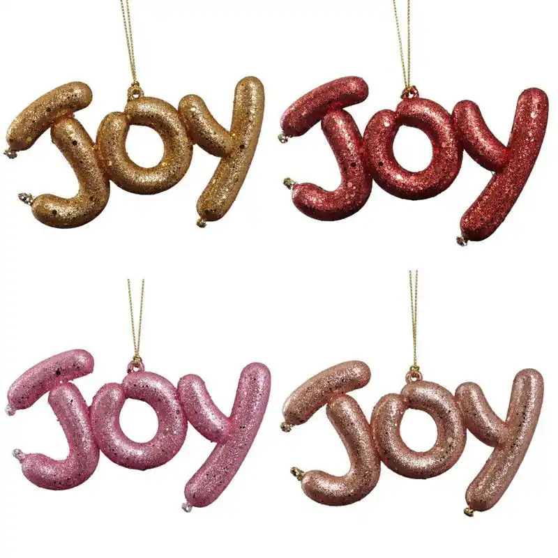 Plastic ballon joy 4A 7,5 cm ornament Meest Verkocht
