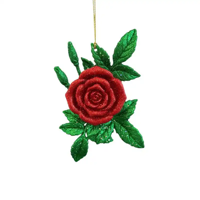 Nieuwe Collectie Plastic rozet 14 cm ornament VII
