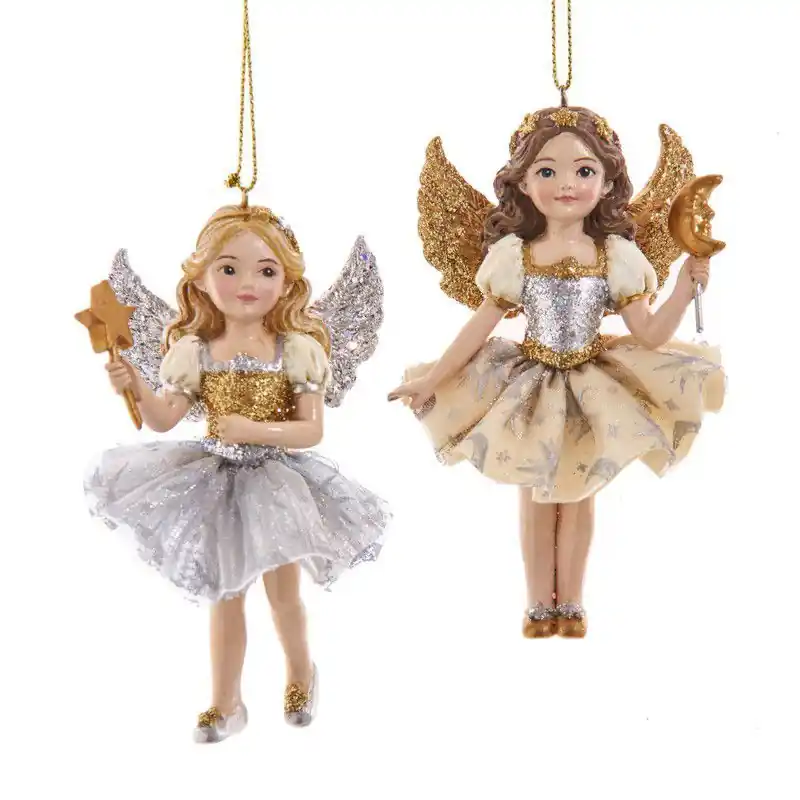 Resin engeltje 2A 10 cm ornament Bestseller