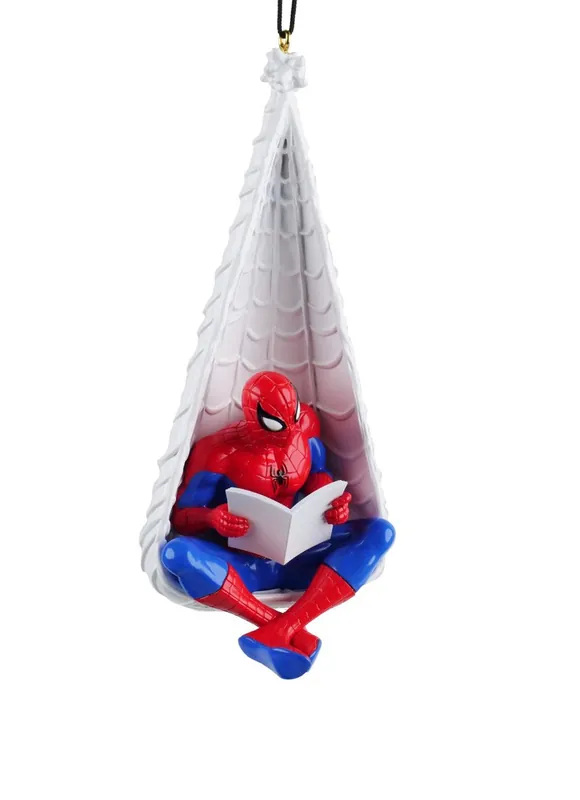 Op = Op 3D Ornament Spiderman Rope 5,5x5x12 cm kerstornament
