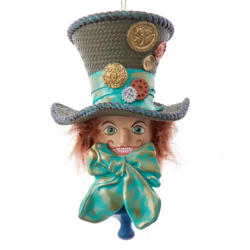 6 inch Res Hollywood Hats Hatter Orn 22,606x14,986x14,986 cm kerstornament Seizoensaanbieding