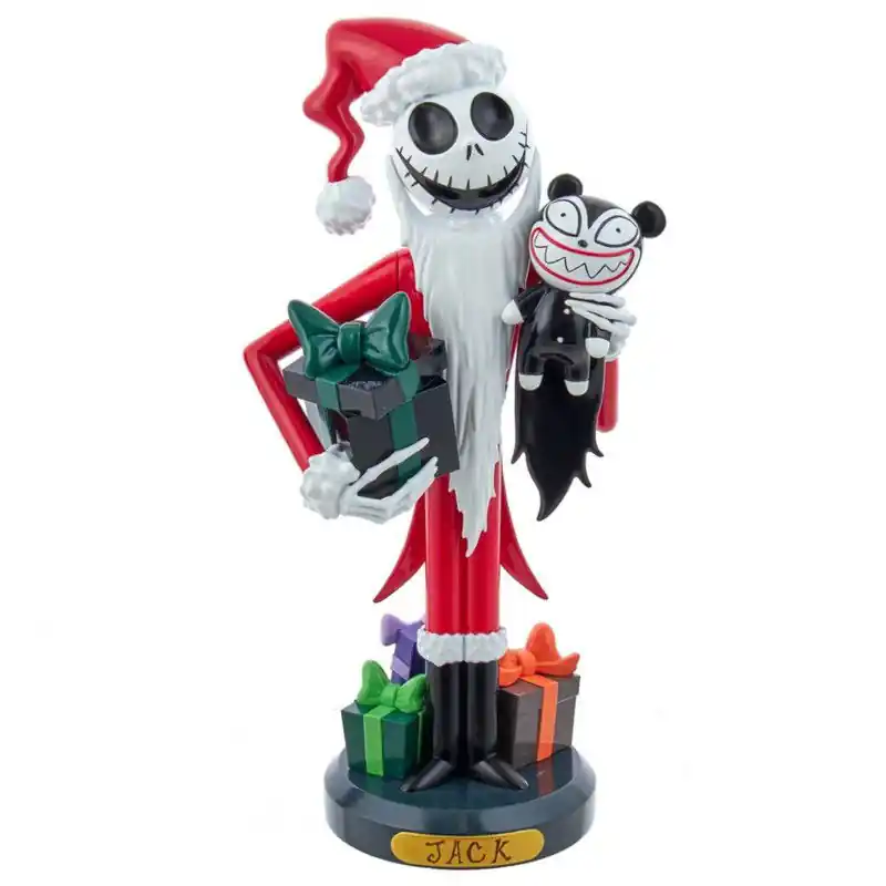 Trendy Notenkraker plastic Jack Skellington met vampierpop 30 cm