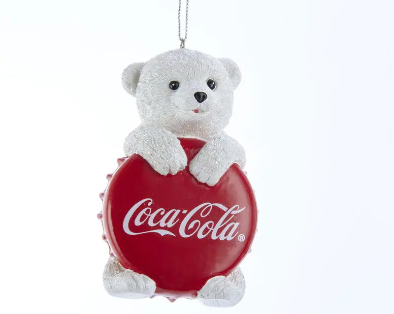 Ornament pvc coca-cola beer met dop l9cm Professioneel