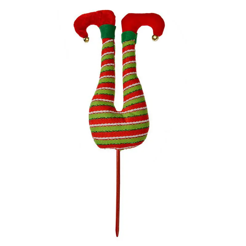 Superprijs Clayre & Eef Kerstdecoratie Elf 50 cm Rood Textiel
