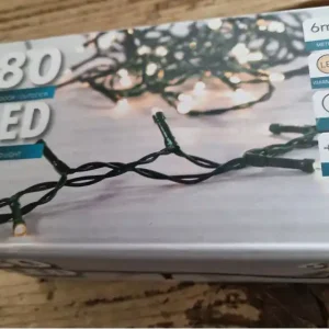 Topkwaliteit Kerstverlichting 80 Leds - 6 mtr - warm wit