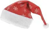 Topkwaliteit Kerstmuts met Dessin 40x30cm (set van 2 stuks)