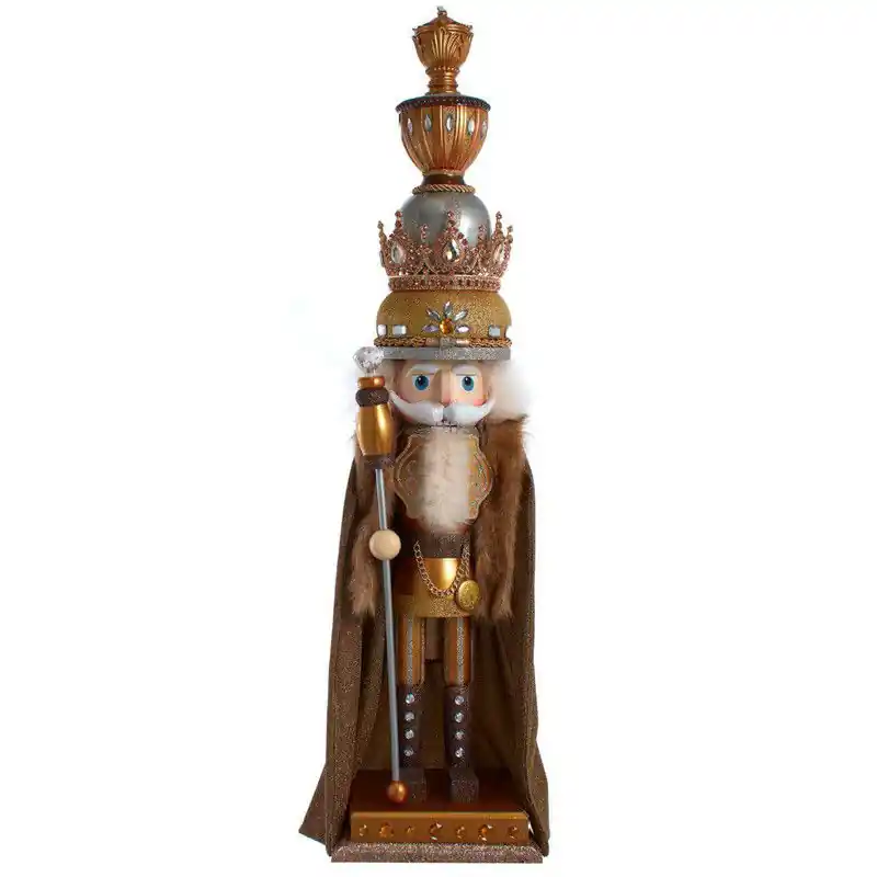 Populair Notenkraker koning l91cm goud
