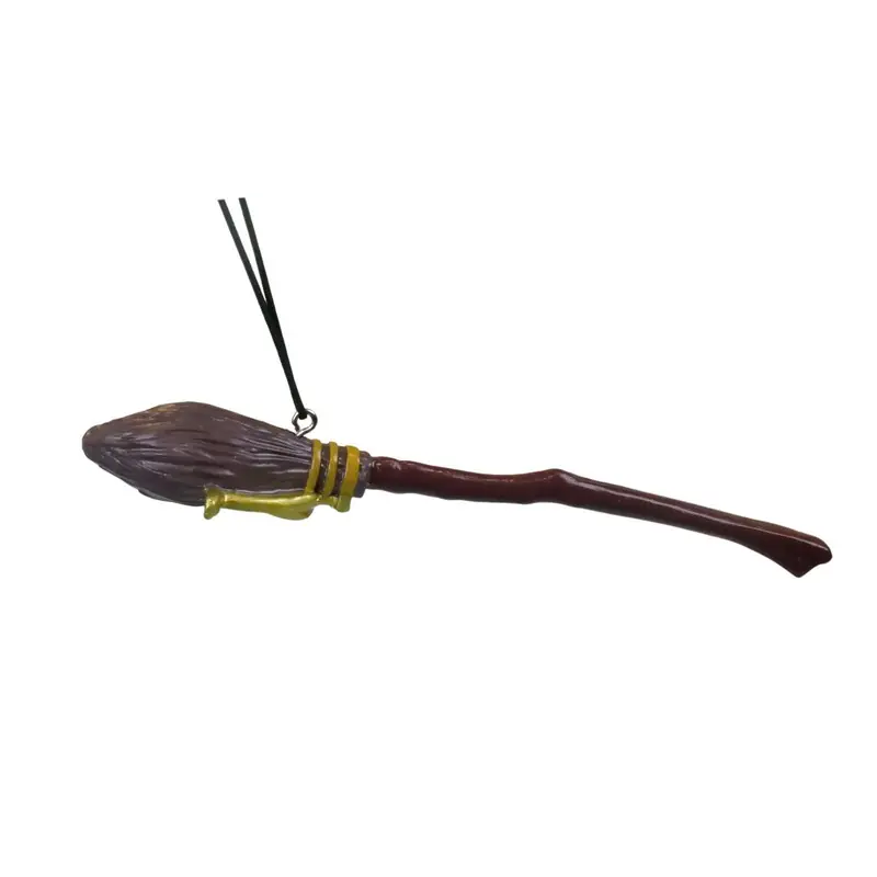 3D Ornament Broomstick 3,5x2x14,5 cm kerstornament Modern