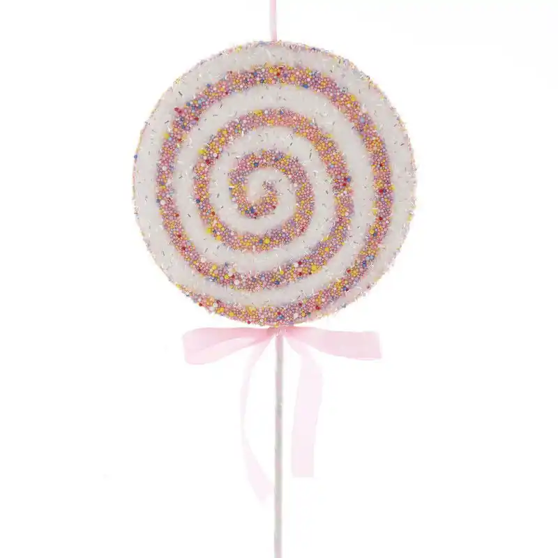 21 inch Styrofoam Lollipop Pick 5x5x10 cm kerstornament Op = Op