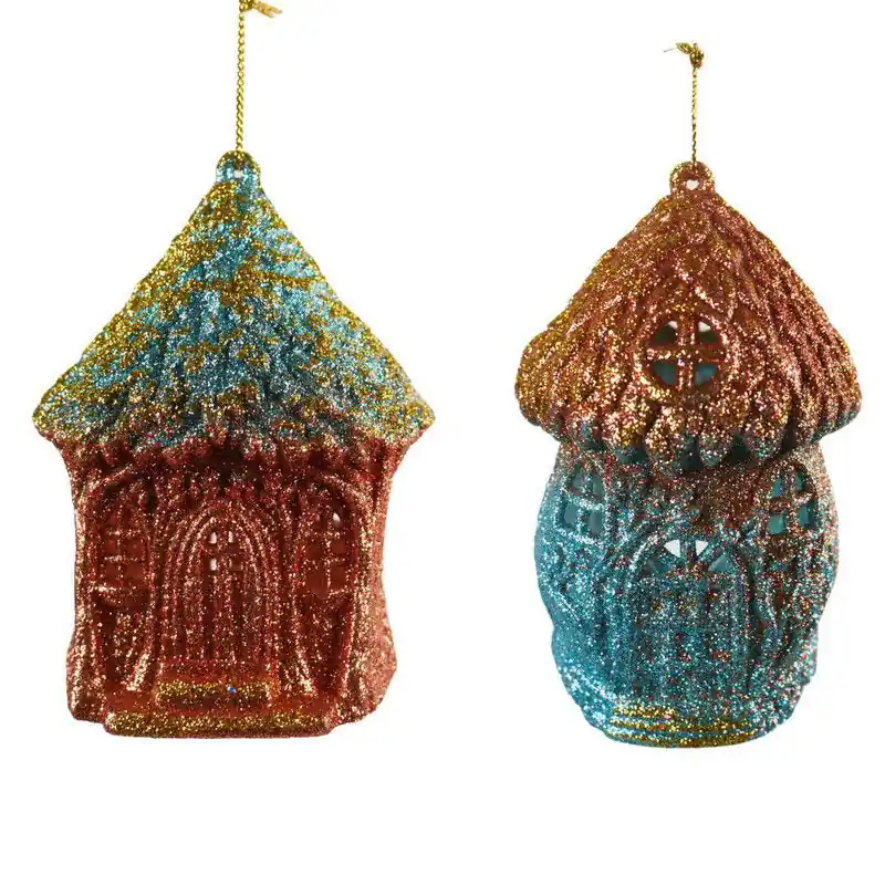 4.4 inch Gnome Ornament X 2. 5x5x10 cm kerstornament Betrouwbaar