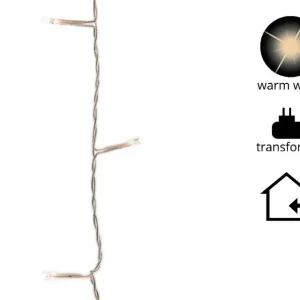 2 stuks - LED ricelights buiten/18m-240L/transparant/warm wit Bestseller