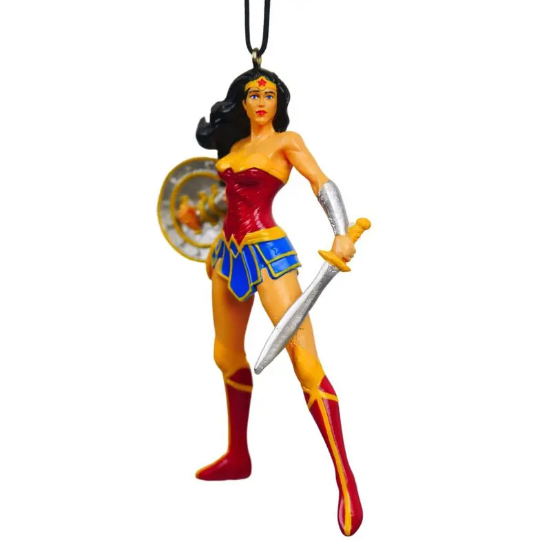 3D Ornament Wonderwoman 6x4x10 cm kerstornament Nieuw
