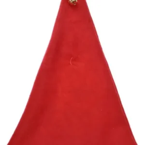 Gratis Retour Kerstmuts met bel 40cm