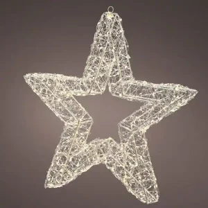 Micro LED frame light buiten L7-W58-H58cm silver/warm white Lage Prijs