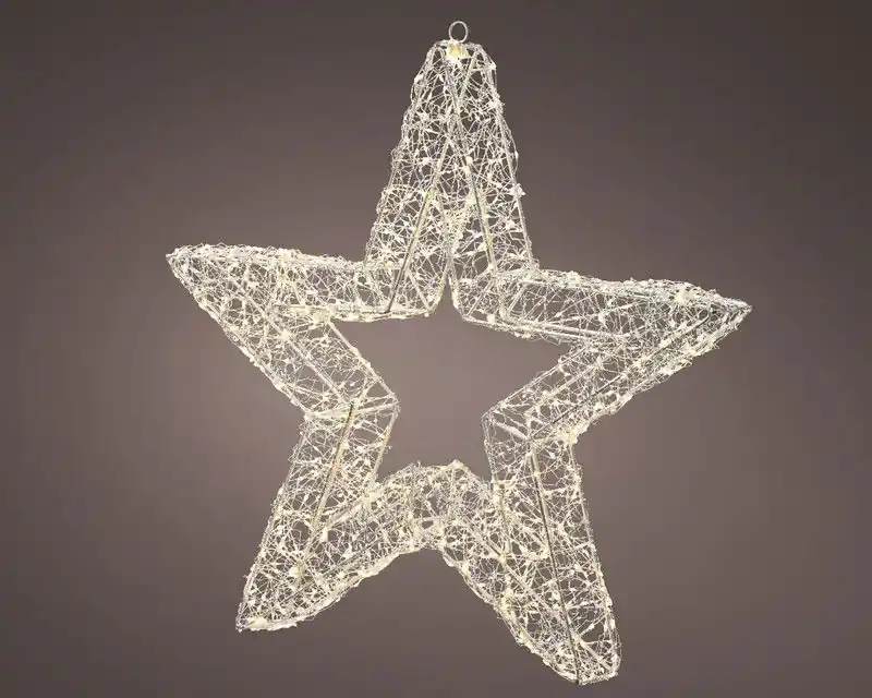 Micro LED frame light buiten L7-W58-H58cm silver/warm white Lage Prijs