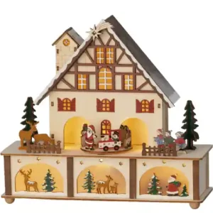 LED scenery l10b27h24.3 cm kleur/warm wit Dagaanbieding