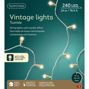 Meest Verkocht LED stringlight l2390c transparant/warm wit