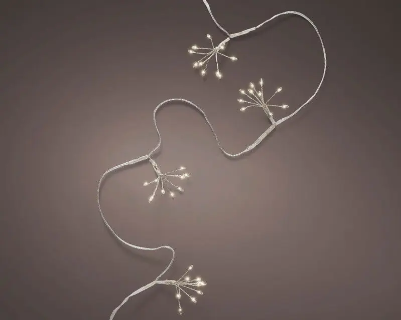 MicroLED stringlights l1m zilver/wwt kerst Koopje