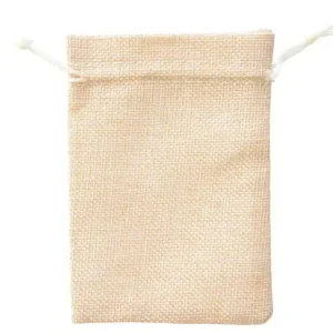 Superprijs Zak jute b10h14 cm naturel
