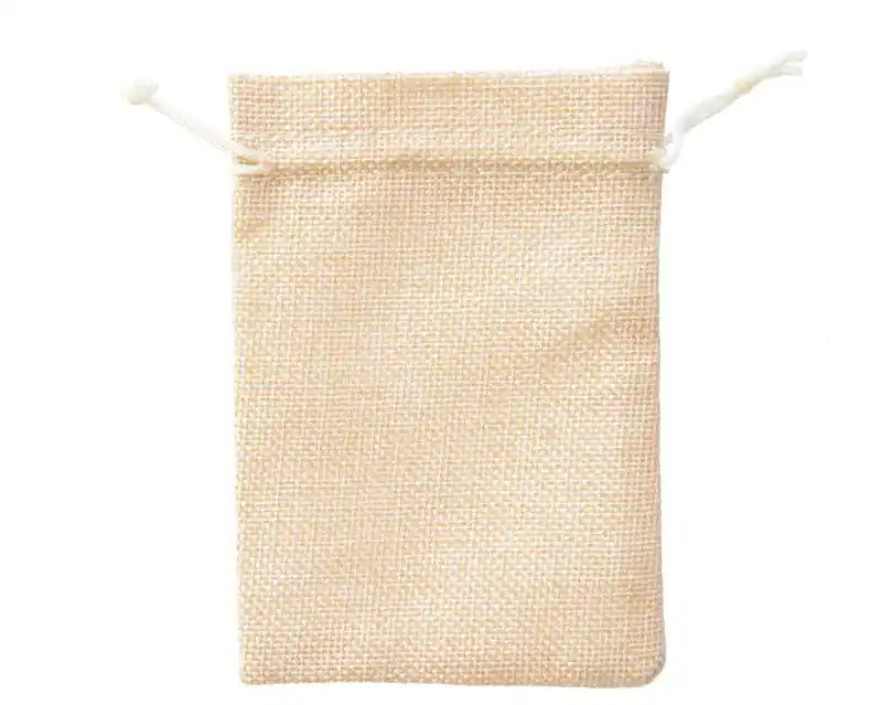 Superprijs Zak jute b10h14 cm naturel