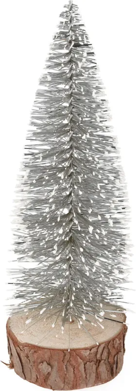 Betrouwbaar Kerstboom 25 cm zilver kerstversiering