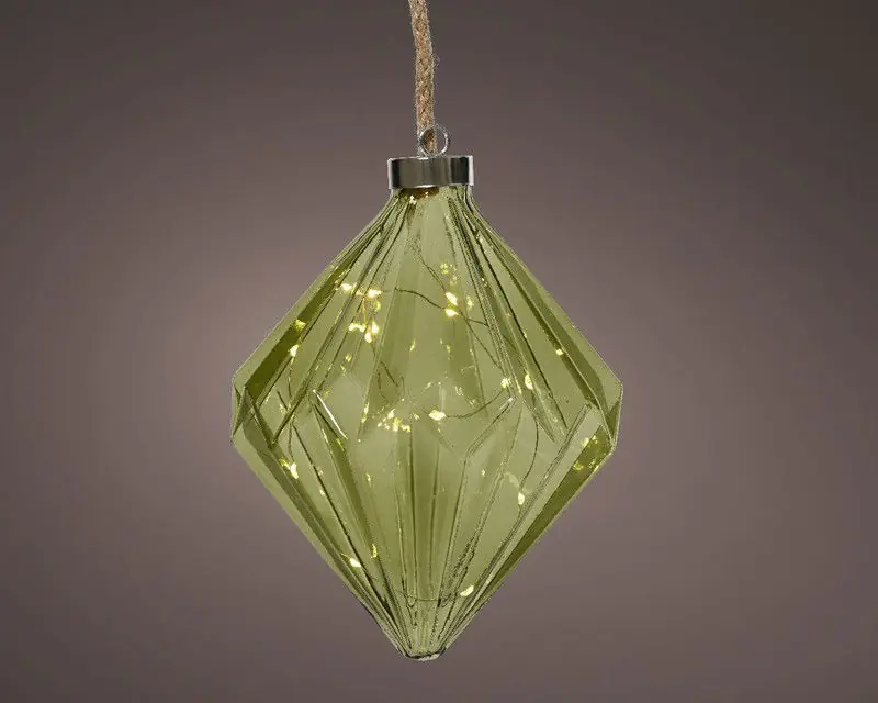 Bestel Nu Micro LED diamant binnen dia16-H20cm green/warm white