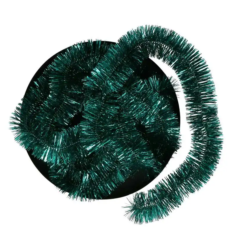Beste Prijs Inge Christmas Goods kerstslinger - groen - folie - 270 cm - lametta - Kerstslingers