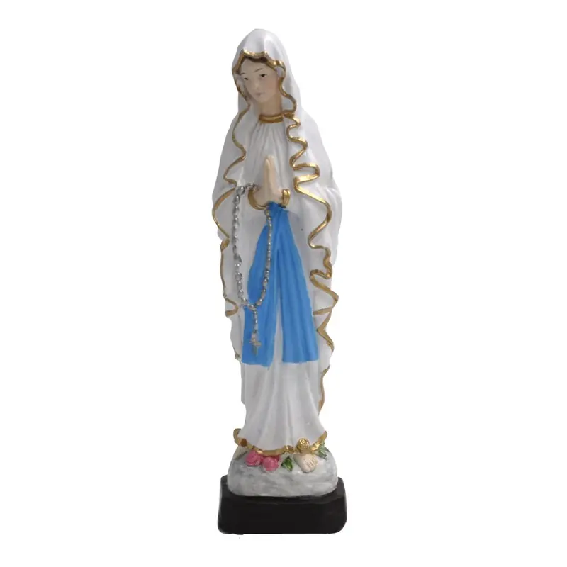 Goedkoop Maria beeldje - biddend - 20 cm - polystone - religieuze beelden - Kerstbeeldjes