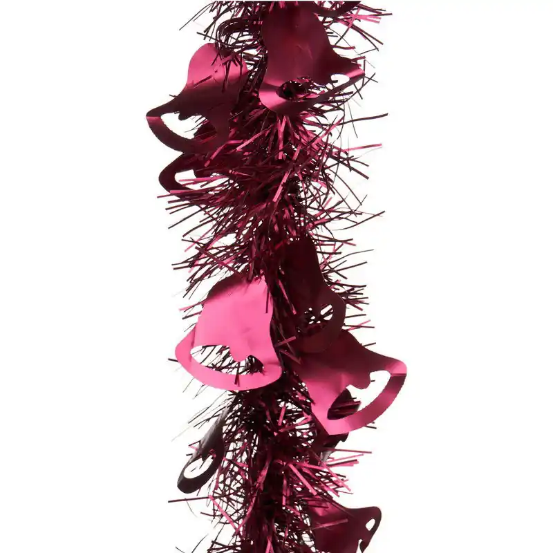 Arte r Kerstslinger - donkerrood - folie - 200 x 12 cm - lametta - Kerstslingers Hete Deal