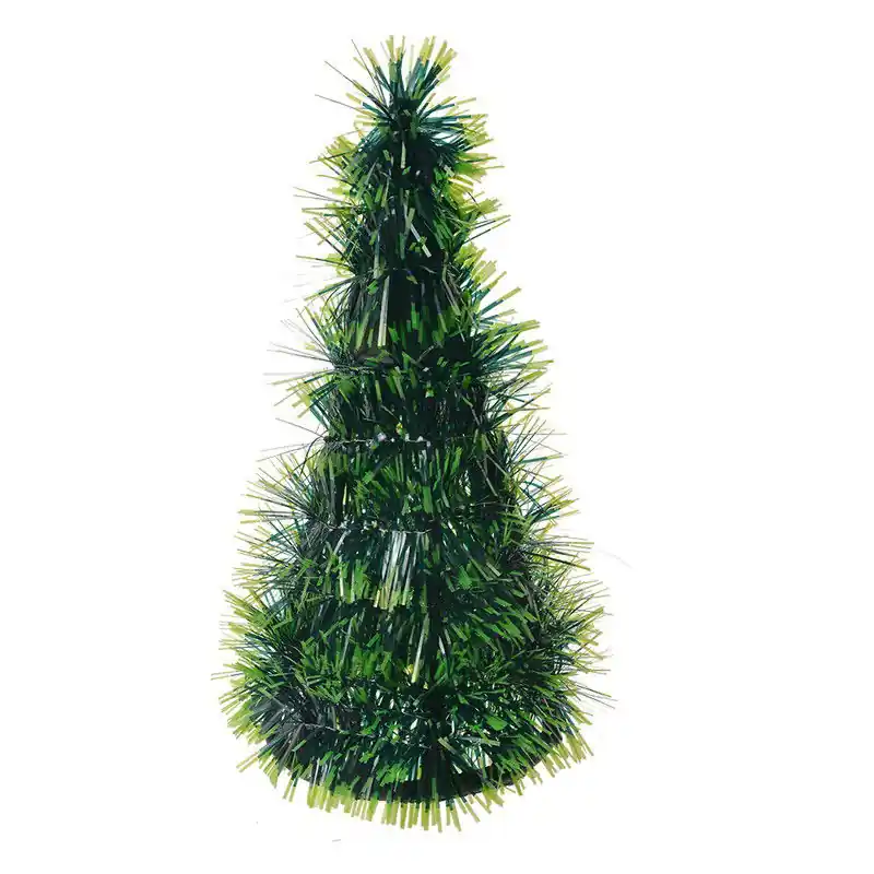 Rechtstreeks Van De Fabrikant Clayre & Eef Kerstdecoratie Kerstboom Ø 12x25 cm Groen Kunststof