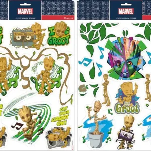 Raamsticker plastic groot l42cm Luxe
