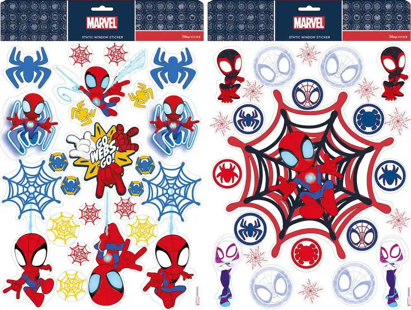 Raamsticker.plastic spiderman l12cm Limited Edition