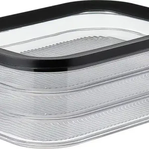 Vleeswarendoos Modula 550/3 zwart Garantie Inbegrepen