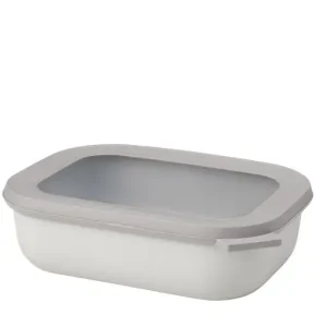 Multikom cirqula rechthoekig 1000 ml nordic white Budget