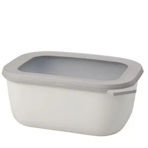 Multikom cirqula rechthoekig 1500 ml nordic white Tijdelijk Beschikbaar