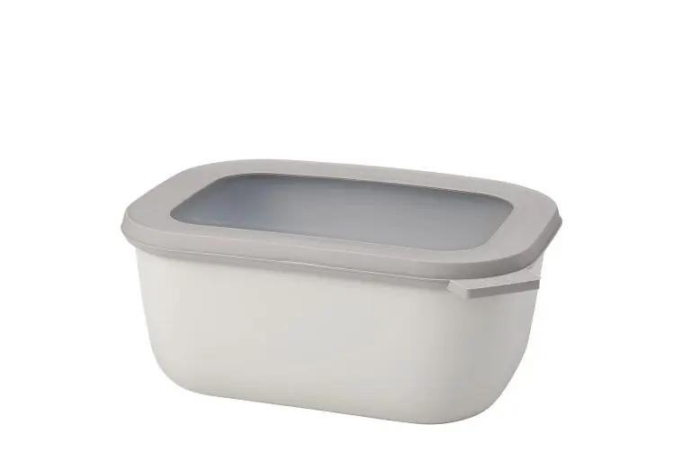 Multikom cirqula rechthoekig 1500 ml nordic white Tijdelijk Beschikbaar