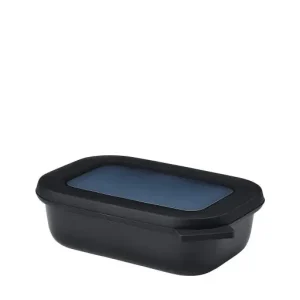 Multikom cirqula rechthoekig 500 ml nordic black Speciale Aanbieding