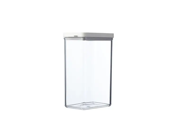Bewaardoos omnia rechthoekig 2000 ml nordic white Exclusief