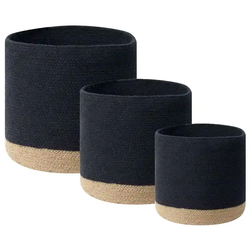 BASIMA - Manden set van 3 - Beige - Katoen Snelle Levering