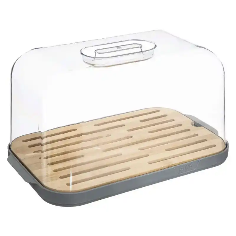 5Five - Broodtrommel met afsluitbare klep - 28 x 18 x 15 cm - Broodtrommels Must-Have