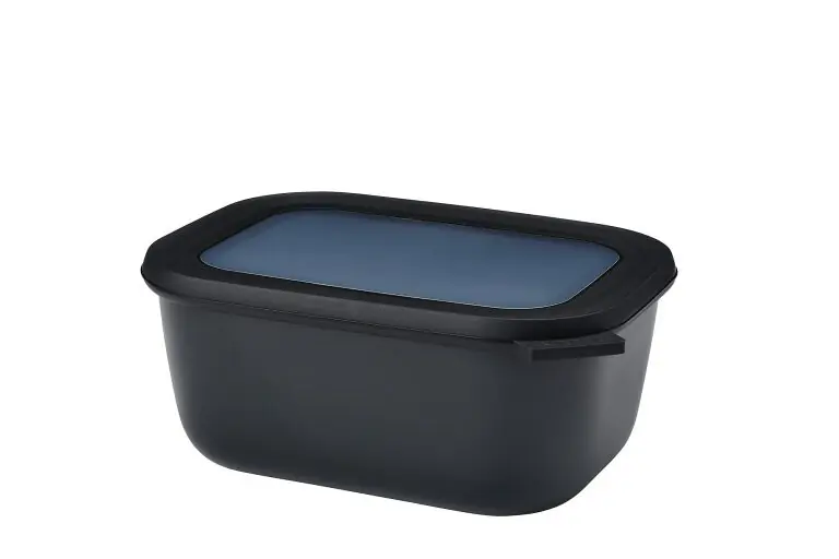 Multikom cirqula rechthoekig 1500 ml nordic black Fabrieksprijs