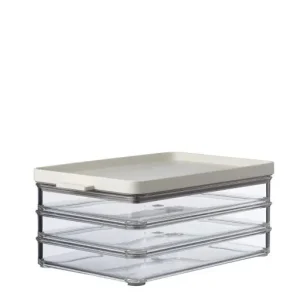 Koelkastdoos omnia vleeswaren 3-laags nordic white Hete Deal